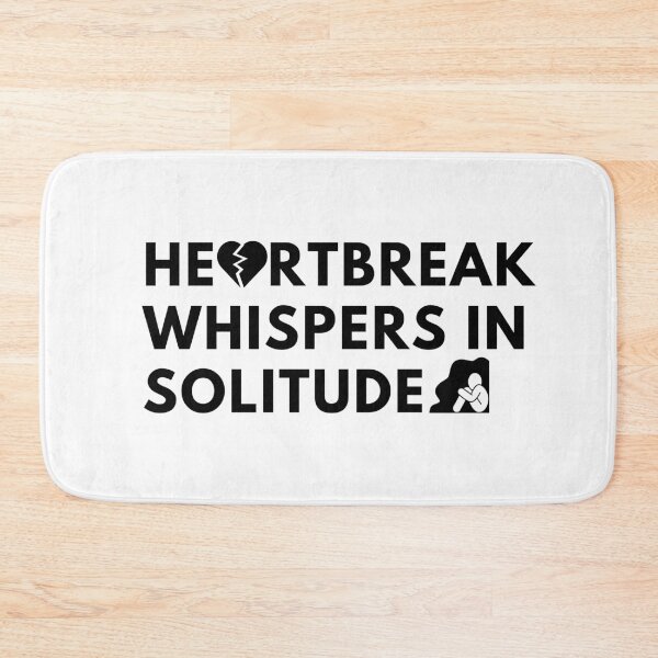 Item preview, Heartbreak whispers in solitude designed and sold by Bananobanini.