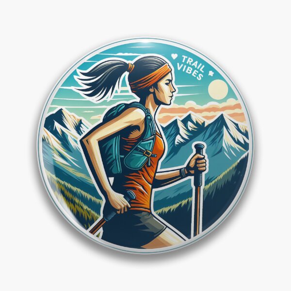 Item preview, Trail Running : Trail Vibes designed and sold by NatureMark.