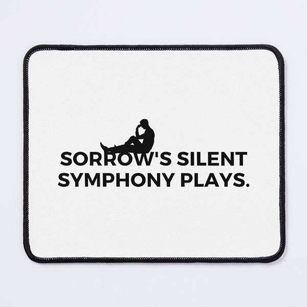 Item preview, Sorrow's silent symphony plays. designed and sold by Bananobanini.