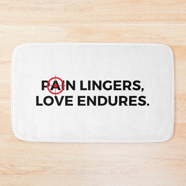 Item preview, Pain Lingers, Love Endures. designed and sold by Bananobanini.
