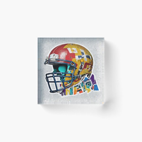 Item preview, Football helmet designed and sold by The Rust Lab.