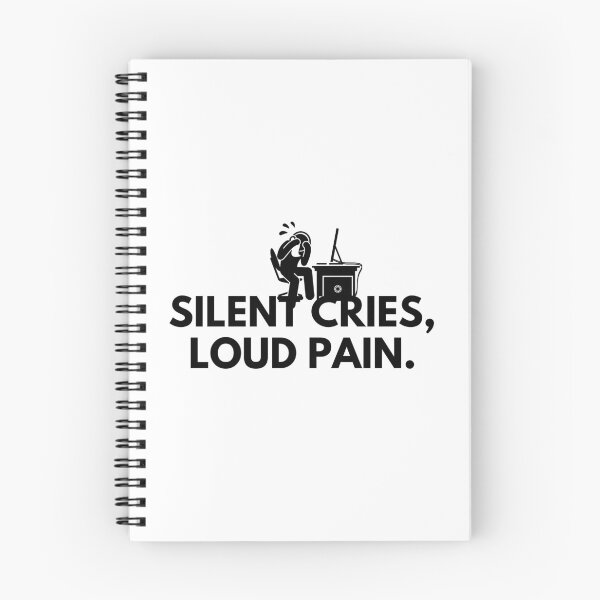 Item preview, Silent Cries, Loud Pain. designed and sold by Bananobanini.