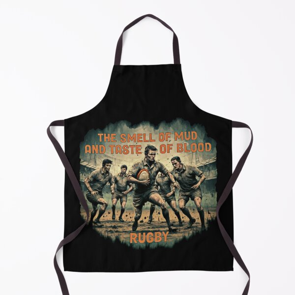 Item preview, Rugby. The Smell of Mud and Taste of Blood designed and sold by mrtraz.