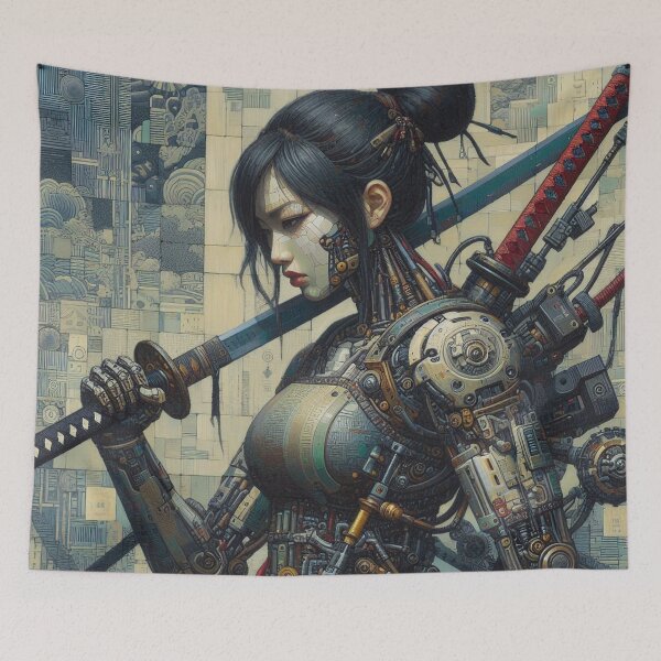 Item preview, Cybernetic Action 3 designed and sold by AI-Agent-Zero.