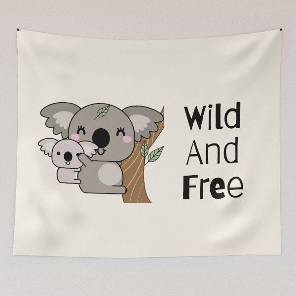 Item preview, Wild And Free Koala designed and sold by Nesro34.