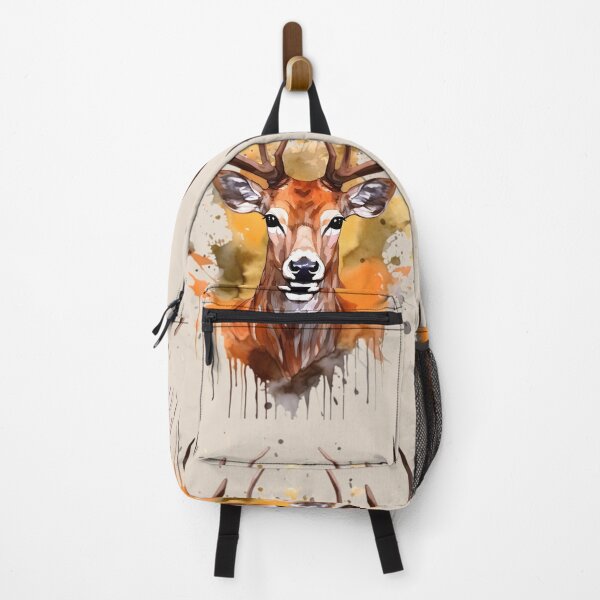 Item preview, Deer Portrait #3 - Wildlife Watercolor designed and sold by CowBonBon.