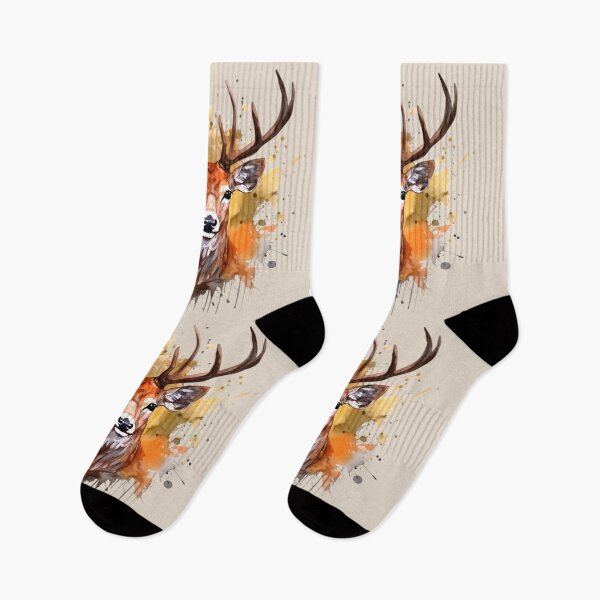 Item preview, Deer Portrait #3 - Wildlife Watercolor designed and sold by CowBonBon.