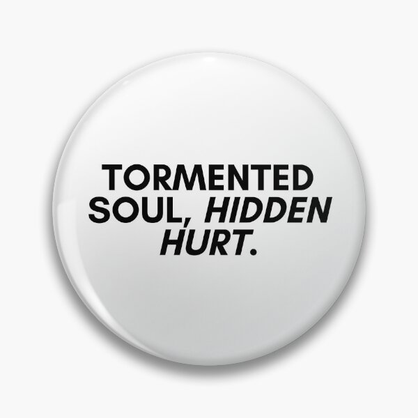 Item preview, Tormented soul, hidden hurt. designed and sold by Bananobanini.