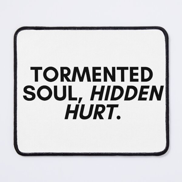 Item preview, Tormented soul, hidden hurt. designed and sold by Bananobanini.