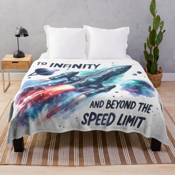 Item preview, To Infinity and Beyond the Speed Limit designed and sold by Dungeon-Depot.