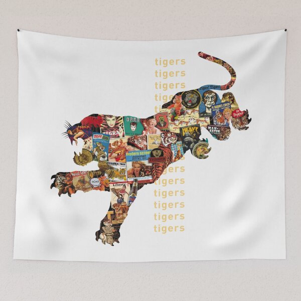 Item preview, Tigers Tigers Everywhere designed and sold by TIGERRIFIC.