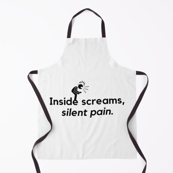 Item preview, Inside screams, silent pain. designed and sold by Bananobanini.