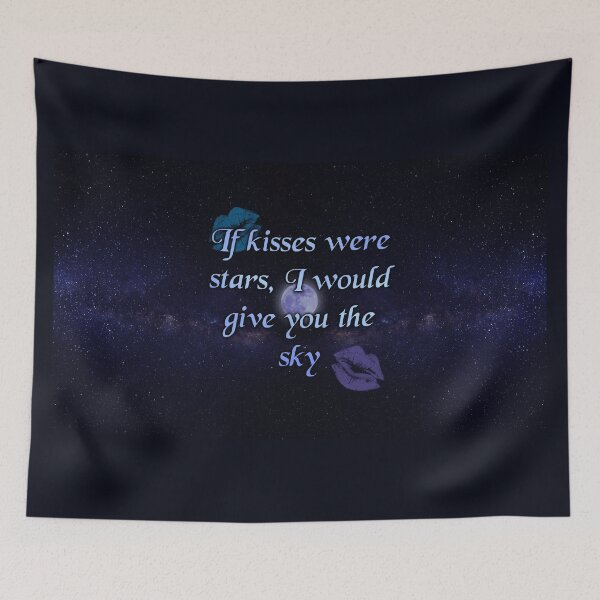 Item preview, If kisses were stars - Nebula (wide version) designed and sold by JadeRyder.