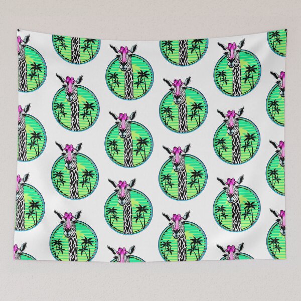 Item preview, Wild Giraffe Embracing the High Life In Paradise designed and sold by therealbooty.