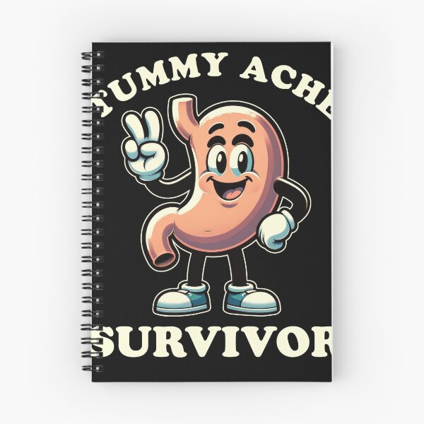 Item preview, Tummy Ache Survivor Stomach Ache Funny designed and sold by BlueBerry-Pengu.