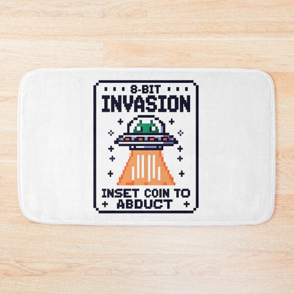 Item preview, 8-Bit Invasion: Insert Coin to Abduct designed and sold by Dungeon-Depot.