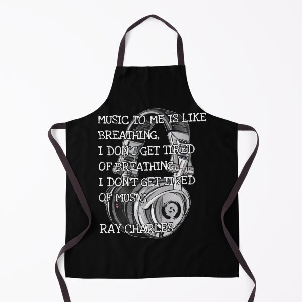 Item preview, “Music to me is like breathing. I don’t get tired of breathing, I don’t get tired of music.” Ray Charles designed and sold by Megaera8.