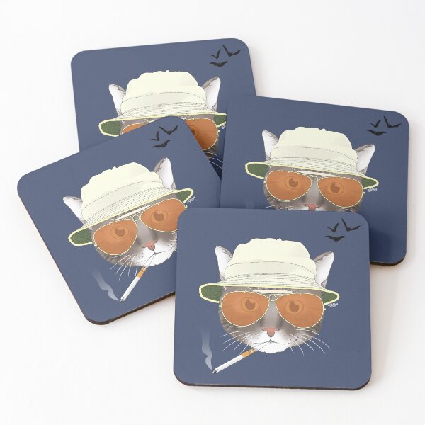 Item preview, Fear & Loathing Tabby Cat designed and sold by sa9-art.