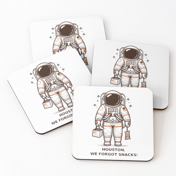 Item preview, Houston, We Forgot Snacks! designed and sold by Dungeon-Depot.