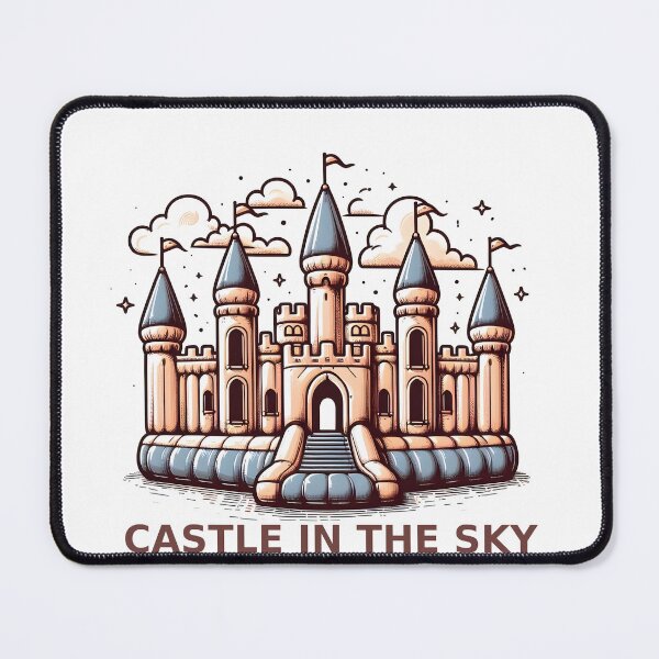 Item preview, Inflatable Castle: Castle in the Sky designed and sold by Dungeon-Depot.