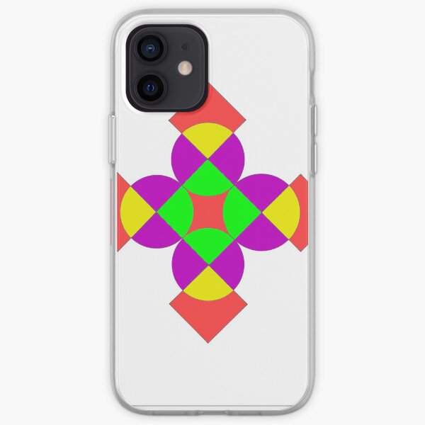 SQUARES AND CIRCLES iPhone Soft Case