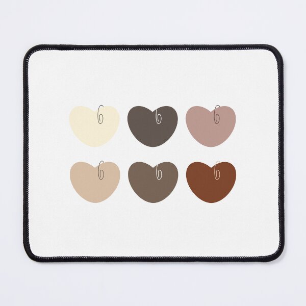 Item preview, Heart Minimalist Color Palette designed and sold by teacherpeiyuan.