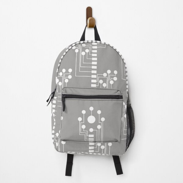 Item preview, Cyber Flowers (white/gray) designed and sold by D-Vogt-Grafik.