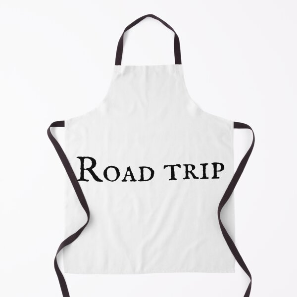 Item preview, Black inscription Road trip designed and sold by Pictures-Words.