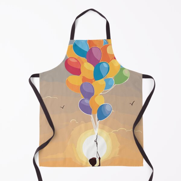Item preview, Boy holding balloons on the beach designed and sold by Collision19.