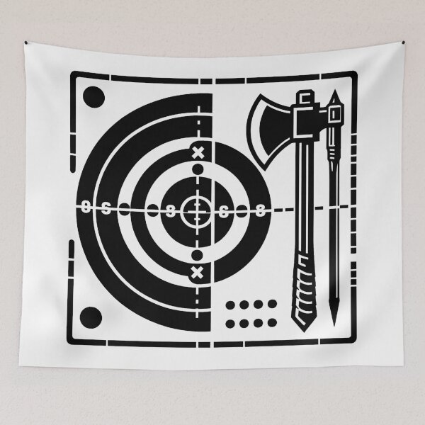 Item preview, shooting target axe lover designed and sold by AdamMuranski.
