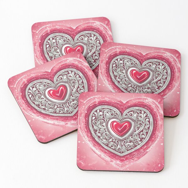 Item preview, Heart LOVE RED PINK  Valentines Day  designed and sold by ClothingSmile.