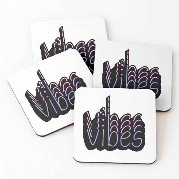 Item preview, Vibes - retro style text designed and sold by artly-me.