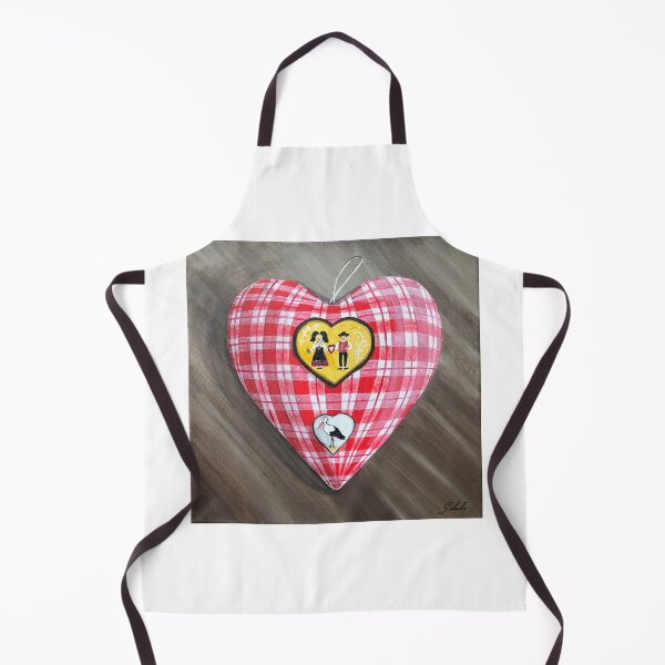 Item preview, Alsatian heart in kelsch designed and sold by Valérie SCHULER.