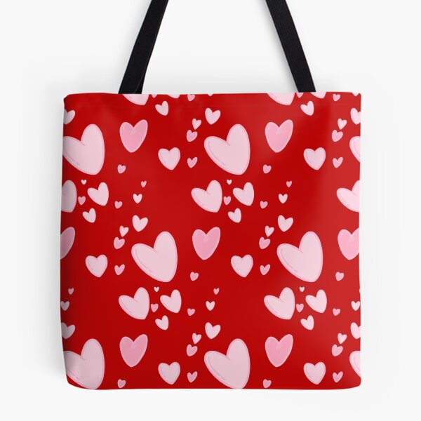Item preview, Falling Pink heart seamless pattern  designed and sold by Koirojsa-nga.