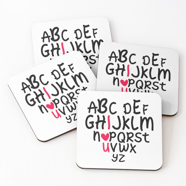 Item preview, Valentines Day ABC Teacher designed and sold by Gravy-tee07.