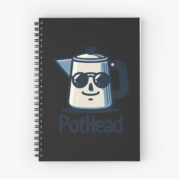 Item preview, Pothead Cute Coffee Pot Pun designed and sold by CountryVanilla.
