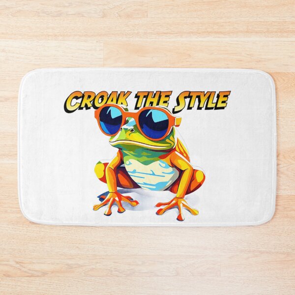 Item preview, Chill Frog with Shades - Hip and Stylish Amphibian Illustration designed and sold by ironpalette.