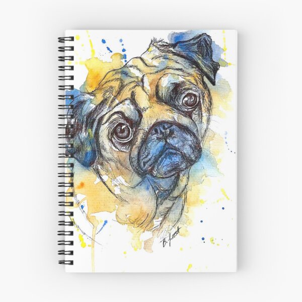 Item preview, Colourful Pug designed and sold by bethfrostart.