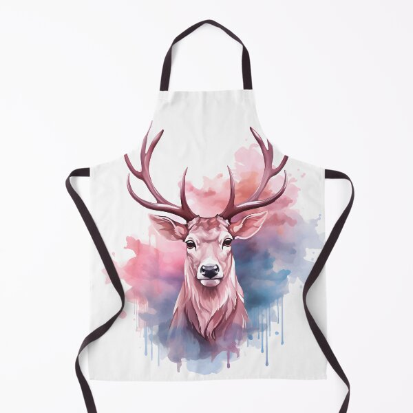 Item preview, Deer Portrait #6 - Wildlife Watercolor designed and sold by CowBonBon.