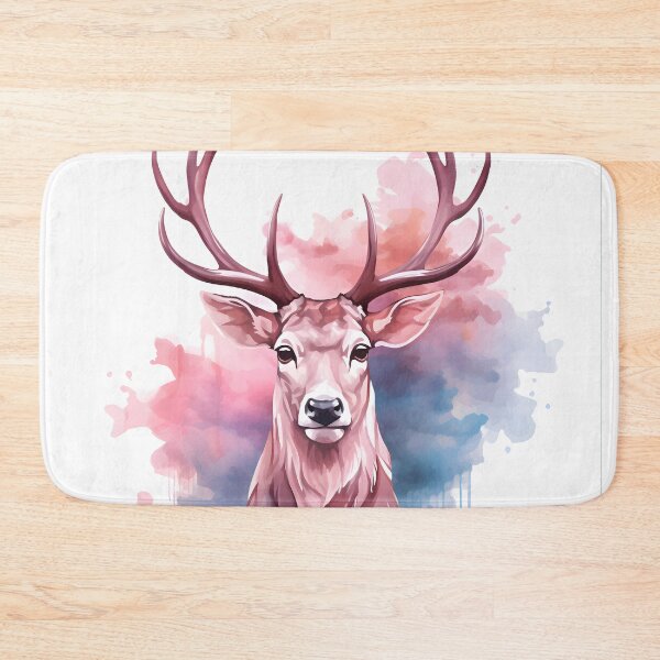 Item preview, Deer Portrait #6 - Wildlife Watercolor designed and sold by CowBonBon.