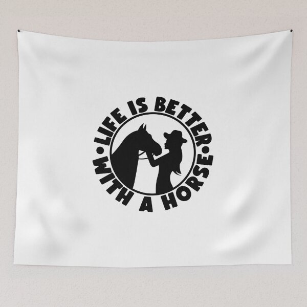 Item preview, LIFE IS BETTER WITH A HORSE designed and sold by AnimalsDH305.