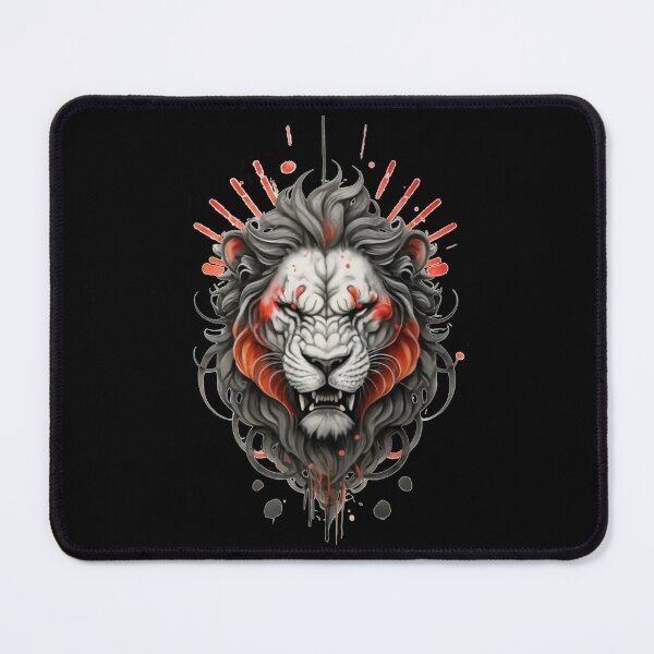Item preview, Angry Lion Japanese Style designed and sold by YoungMind95.