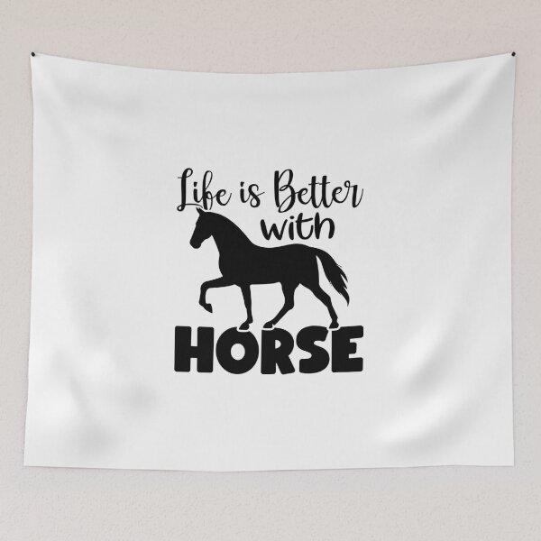 Item preview, LIFE IS BETTER WITH A HORSE designed and sold by AnimalsDH305.