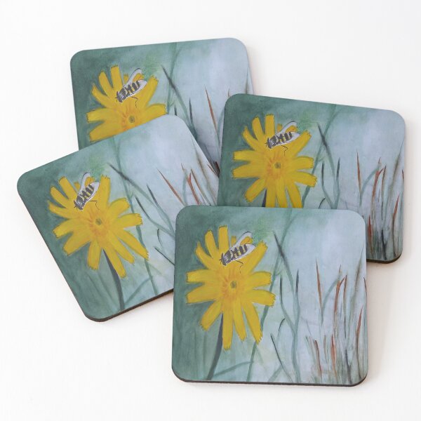 Item preview, "L'abeille et la fleur" (= the bee and the flower) designed and sold by Isa-Isarielle.