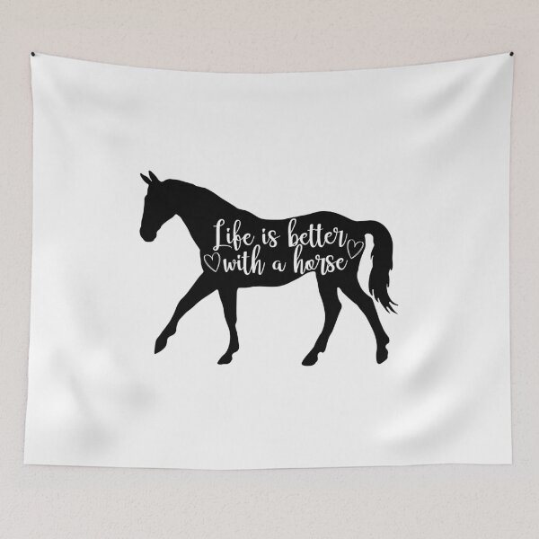 Item preview, LIFE IS BETTER WITH A HORSE designed and sold by AnimalsDH305.