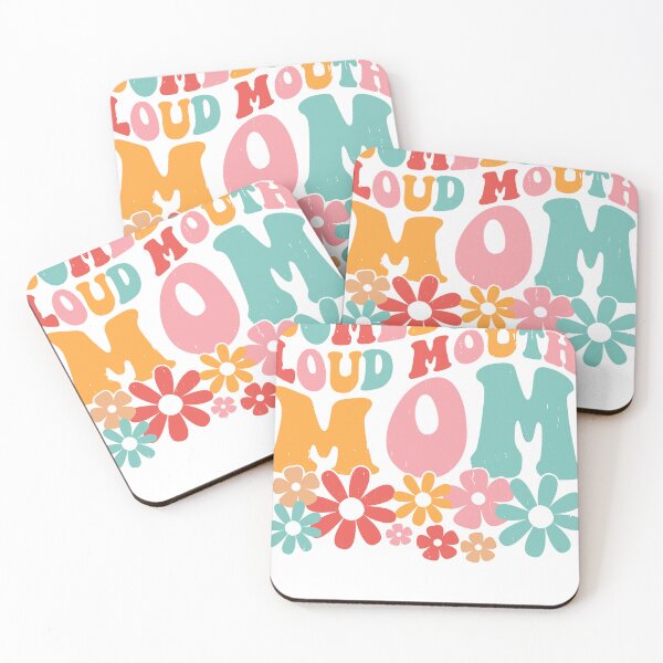 Item preview, Floral Vibrant Loud Mouth MOM designed and sold by FabledCanvas.