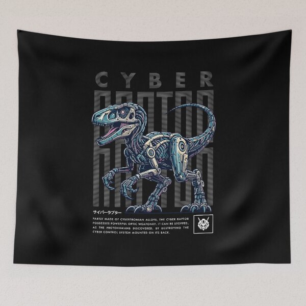 Item preview, Cyber Raptor - Velociraptor - Dinosaur designed and sold by Design Raptor.