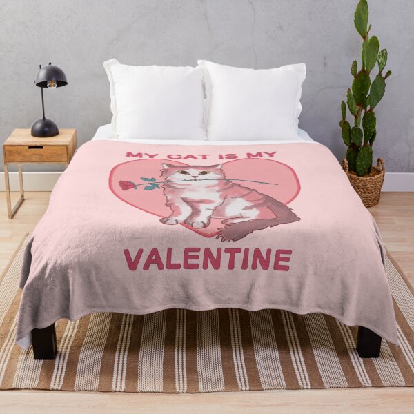 Item preview, My Cat Is My Valentine designed and sold by Amberein.