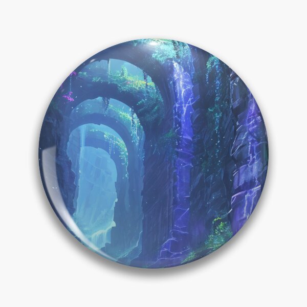 Item preview, Enchanted Neon Caverns designed and sold by oanaunciuleanu.