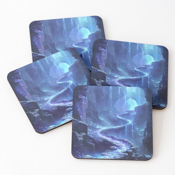 Item preview, Enchanted Neon Caverns designed and sold by oanaunciuleanu.